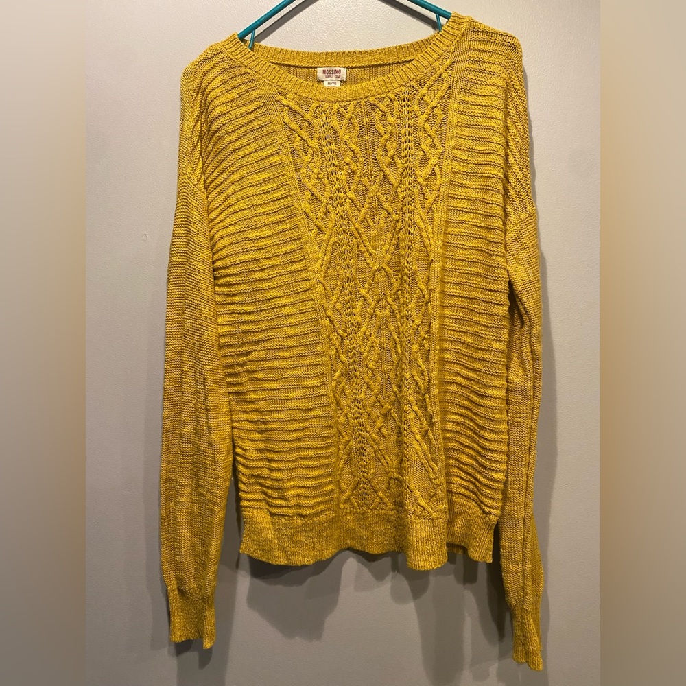 Mossimo Mustard Sweater